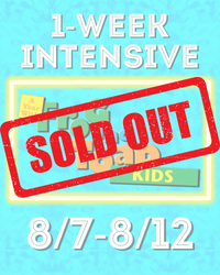 1-Week Intensive A Year With Frog and Toad Kids August 7 through August 12 - Waitlist
